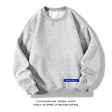 Autumn New Men's Fashion Round Neck Sweatshirts Print Loose Large Size Daily Casual Long Sleeve Sweatshirts 6 Styles