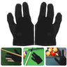 12 Pcs Snooker Glove Billiard Cue Three Finger Accessory Kids Mittens 3 Fingers Gloves Billiards Yo-Yo