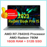 2023 New Xiaomi RedmiBook Pro 15 Ryzen Edition Laptop R7-7840HS AMD Radeon780M 16G/32G RAM 512G/1T 3.2K 120Hz 15.6'' Mi Notebook