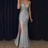 Long Elegant Evening Party Wear Dresses Luxury Wedding Sequins Prom Gown Slit Gala Dress for Women Sexy Cocktail Dress Clothes