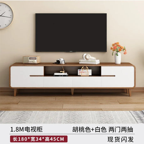 Light Wood Tv Stand Cabinet Storage Drawers Modern Simple Tv Stand Cabinet Home Luxury Muebles Para El Hogar Salon Furniture