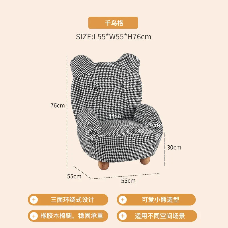 Children s small sofa kindergarten baby cartoon chair small bear animal