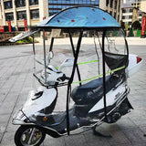 Electric vehicle canopy tricycle fully enclosed windshield rain proof car canopy sun protection sun shading motorcycle raincoat