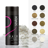 10 Color Africa Hair Building Fiber Powder Spray Keratin Instant Salon Regrowth Powder Anti-Hair Loss Hair Growth Product Sevich