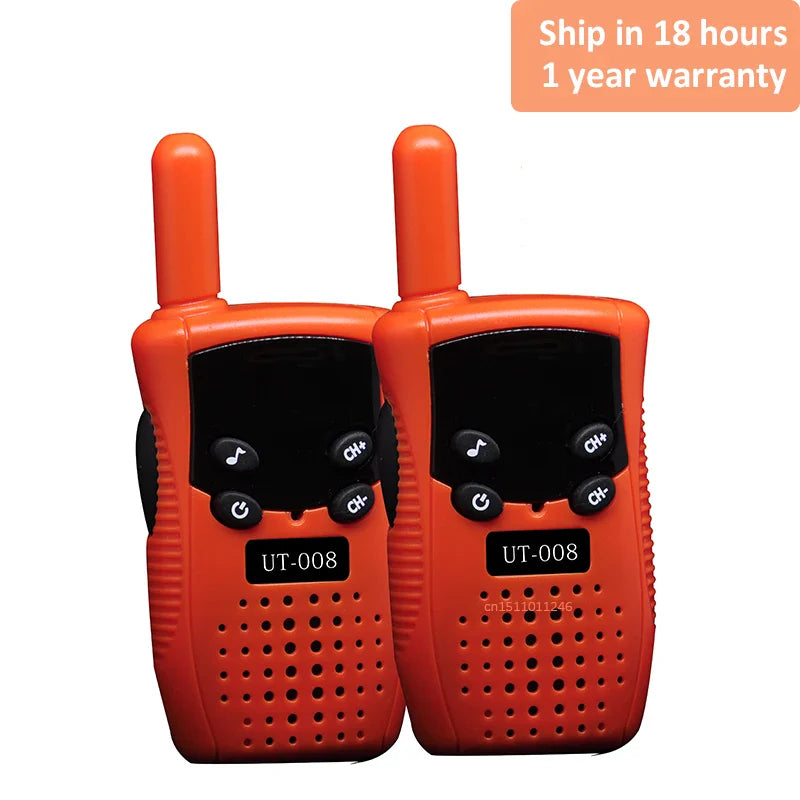 New Mini Walkie Talkie Children Handheld Transceiver Long Range Portable Walkie-Talkie Kid Two Way Radio Boy Girl Birthday Gifts