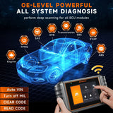 Foxwell NT726 OBD2 Diagnostic Tool All System Scan DPF Injector Oil EPB SAS Reset OBDII Car Automotive Scanner Tools Free Update