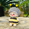 Doll Clothes for 20cm Idol Doll Outfit Accessories Green Dinosaur One-Piece Suit for Super Star Dolls Toys Collection Gift