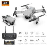 New E88 Pro WIFI FPV Drone Wide Angle HD 4K 1080P Camera Height Hold RC Foldable Quadcopter Dron Helicopter Toys Gift