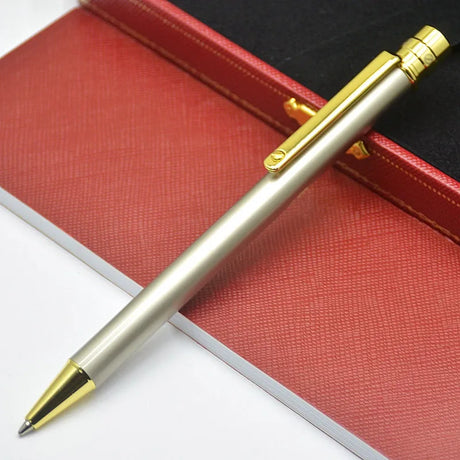 Luxury CT Santos De Ballpoint Pens With Mini Thin Holder Design Stationery multicolour Portage fine Writing Pen For Student lady