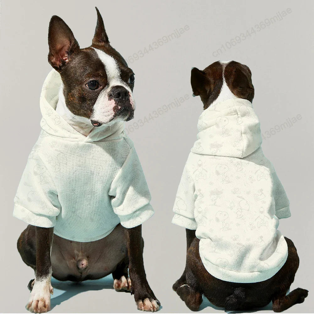 Disney  Hooded Sweater French Bull Dog Clothes for Small Dogs Apparel Pet Clothing Apparels Pug Dogs' Clothing 2023 Costume Suit