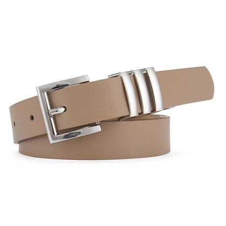 2023 New Chic Style Women's Belt PU Leather Decorative Fashion Korean Waistband for Girls Soild Color Jeans Casual Dress Belts