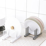 Household Plastic Bowl and Dish Rack Kitchen Supplies Drainage and Detachable Storage Frame Plate and Pot Cover Racks