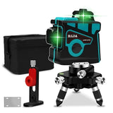 Laser Level 12 Lines 3D Self-Leveling 360 Horizontal And Vertical Cross Super Powerful Green Laser Beam Line