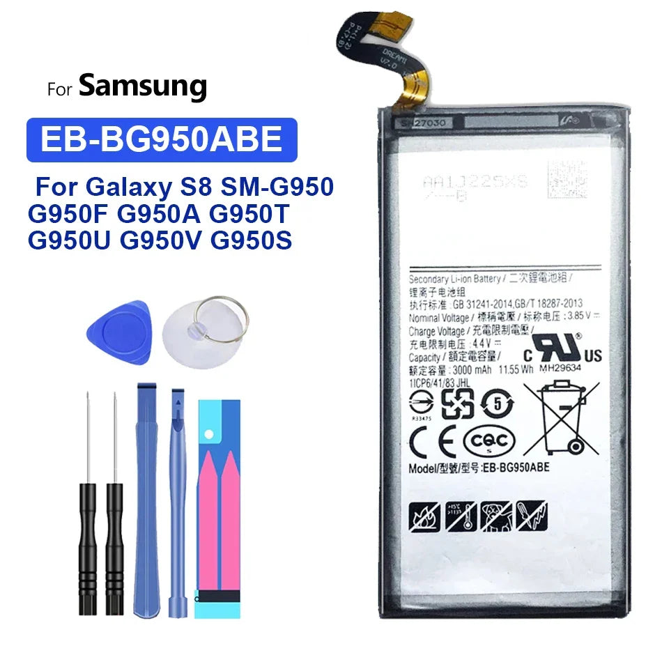 Battery for Samsung Galaxy S9 S8 Plus S5 S3 S4 S7 S6 Edge S7Edge S8Plus Note 8 4 3 Note4 Mobile Phone Bateria