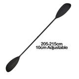 Sea Kayak Paddle Sport-Line 100% Full Carbon Fiber Kayaking Paddles for Boat Surfing Racing Kayak 10cm Adjustment with Free Bag