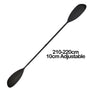 Sea Kayak Paddle Sport-Line 100% Full Carbon Fiber Kayaking Paddles for Boat Surfing Racing Kayak 10cm Adjustment with Free Bag