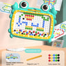 WLtoys 28CM/36CM Magnetic Drawing Board for Kids, Large Graffiti Board with Magnetic Beads and Pen, Cute Crab Toy Gift