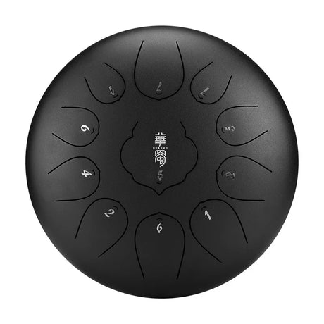 Otamatone 10 Inch Steel Tongue Drum Children's Synthesizer Musical Meditation Instruments Congas Percussion and Accessories