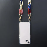 Multi-functional cross body women acrylic handbag strap bag decoration phone  chain alternative bag chain high quality