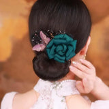 Headband Roller Hair Curler Donut Bun Maker Lazy Hairpin Tool Women's Bow Rabbit Ear Magic Hairstyle Ring Accessories Twisted