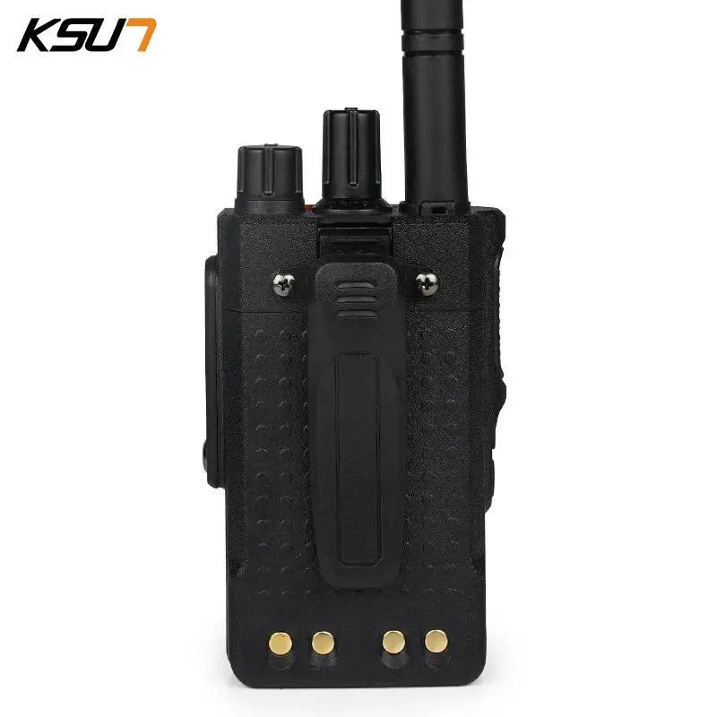 Long Range Professional Walkie Talkie with Antenna Communication Device, Rechargeable Two Way Radio Transceiver, KSUN-x55