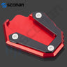 For Ducati Monster 1200 1200R 1200S 821 937 950 PLUS Motorcycle CNC Kickstand Side Stand Extension Pad Support Plate Accessories