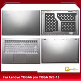 New/org For lenovo YOGA920-13 YOGA 6Pro YOGA920-13IKB YOGA920-13 LCD back cover / Upper cover Touchpad /Bottom case,Silver