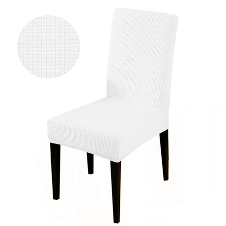 Dining chair Cover For Home Polar Fleece Fabric Chair Cover Stretch Slipcovers Seat Chair Covers Banquet Hotel Dining Room