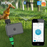 Moes Bluetooth Garden Watering Timers Smart Drip Irrigation Rain Delay Programmable Controller Tuya Automatic Valve Alexa Voice