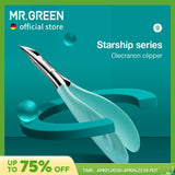 MR.GREEN Toenail Clippers Anti-Splash Ingrown Nail Olecranon Cutters Professional Pedicure Tools Stainless Steel