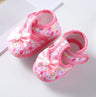 Summer Baby Girls Retro Toddlers Prewalkers Flower Footwear Shoes Infant Soft Bottom First Walkers 0-18M Anti-slip Toddler Shoes