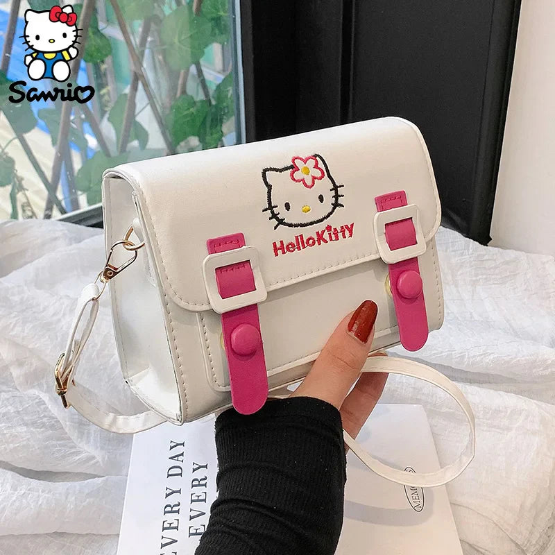 Sanrio Shoulder Bag My Melody Bagpack Cinnamoroll Messenger Tote Y2K Hello Kitty Bag Kuromi Makeup Storage Crossbody Fashion Toy