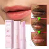 Lips Pink Fresh Whitening Lip Balm Dark Lip Treatment Repair Sexy Pink Lip Essence Moisturize Bleaching Dilute Melanin Lip Care