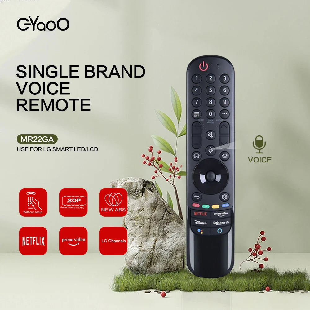 MR22GA MR22CA Magic Voice TV Remote Control AKB76039901 For LGTV OLED QNED NanoCell Smart TVs with Voice Cursor