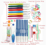 Hot sales16 Different sizes Crochet hooks Needles Stitches knitting Craft Case crochet set in Case Yarn Hook