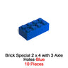 Technical Beam 3x5 with Ball Castor Joint 39370 Frame Liftarm 52629 Ball 19mm MOC Building Blocks EV3 SPIKE Robot Bricks Parts