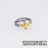 IN STOCK Zhongli Dyeing Gradient Wig Cosplay Game Genshin Impact DokiDoki Cosplay Wig Free Wig Cap Zhong Li Earrings Christmas