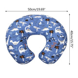 Soft and Breathable Ushaped Nursing Pillow Cover Cartoon Print Pillow Case Breastfeeding Pillow Slipcover Protectors A2UB