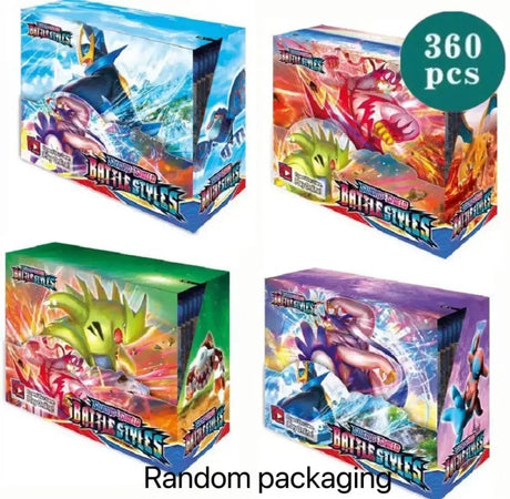 New 360Pcs Box Pokemon Card Shining Fates Style English Booster Battle Carte Trading Card Game Collection Cards Toys Kids Gifts