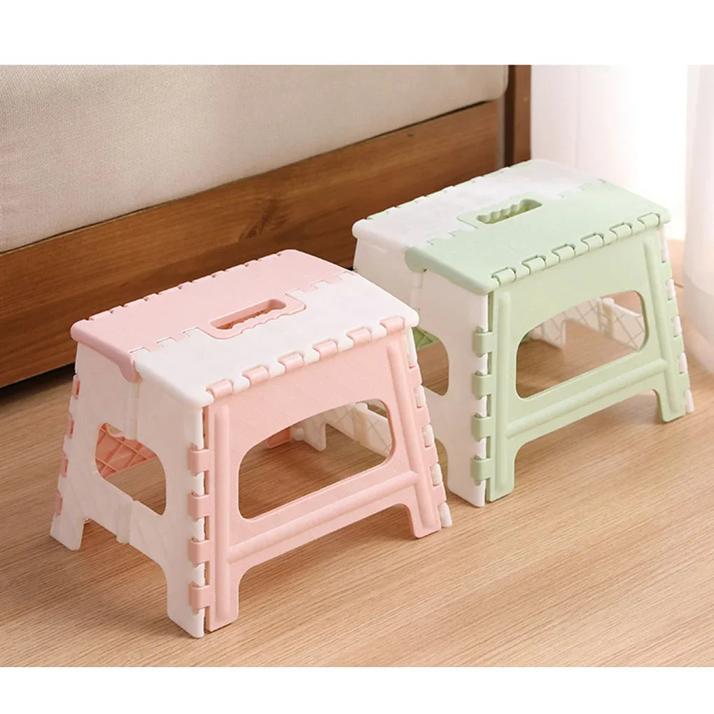 Foldable Stool Plastic Bathroom Chairs Outdoor Low Stool Portable