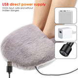 USB Heating Foot Pads Shoes Winter Heated  Warming Warmer Skin Care Tools  Relaxing Treatment Foot Pads Personal Care Device