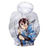 Anime Demon Slayer Hoodies Kamado Nezuko 3D Print Men Women Plus Size Pullover Hooded Sweatshirts Streetwear Tops Clothing