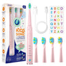 Seago Kids Electric Toothbrush for 6+Years 5 Modes Rechargeable IPX7 Waterproof Power Sonic Toothbrush Replacement Head SG-2303