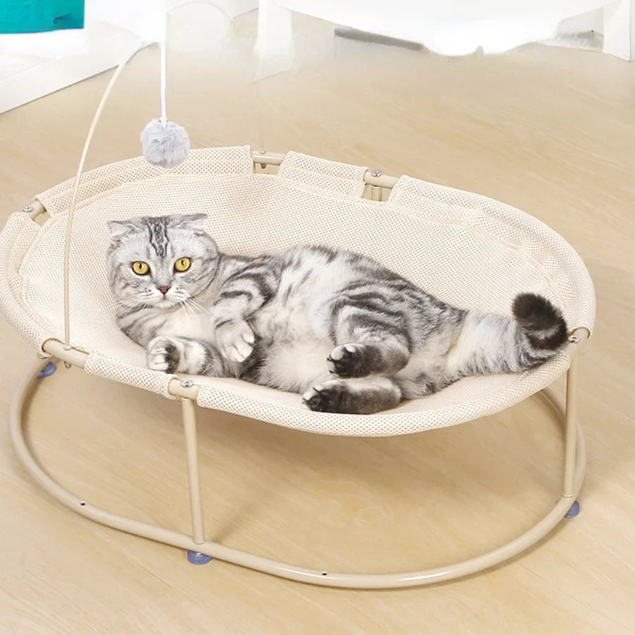 Indoor Hammock Cat Nest Cute Removable Cozy Habitats Light Weight Cool Mat Home Washable Puppy Cama Para Perros Pets Accessories