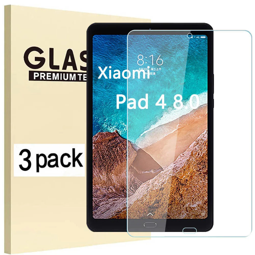 (3 Packs) Tempered Glass For Xiaomi Redmi Pad SE 4 Plus 5 6 Pro 7.9 8.0 10.1 11 10.61 Screen Protector Tablet Film