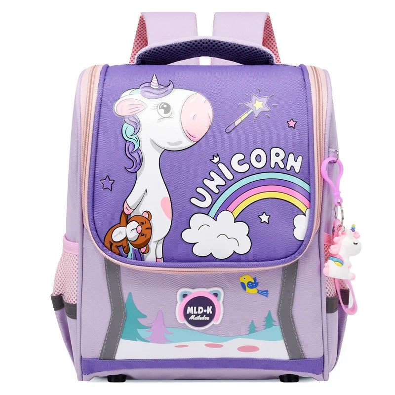 Children Schoolbag Schoolchild Backpack Kindergarten Cute Cartoon Space Bag Large and Small Kid Backpack Little Girl Bookbag