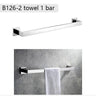 Mirror Chrome Polished Bathroom Hardware Stainless Steel Towel Rack Toilet Paper Holder Towel Bar Hook Bathroom Accessories