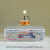 Electromagnetic Experiment with Space Separation and Electricity Extraction DIY Technology Elementary School Electrical Science