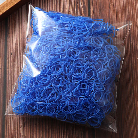 2000 Piece Pack Children's High Elasticity Rubber Band Hair Rope Colored Hair Accessories Girls Ponytail hairband gift