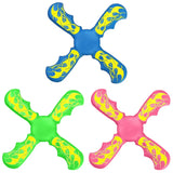 3 Bladed Boomerang Interactive Flying Discs Funny Returning Boomerangs Toy Decompression for Parent Child Pet Interactive Toys